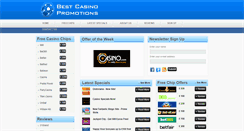 Desktop Screenshot of best-casino-promotions.com