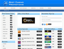 Tablet Screenshot of best-casino-promotions.com